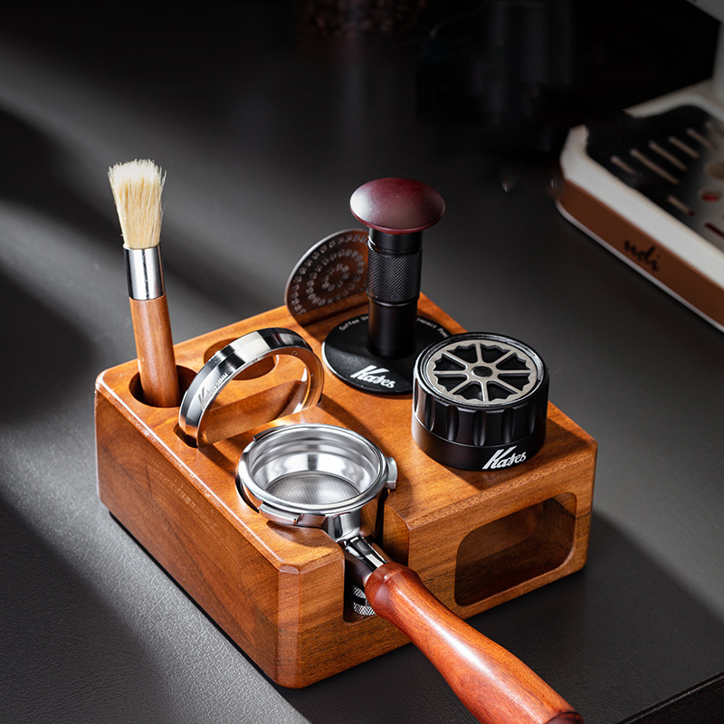 Coffee Equipment Holder - 51mm 54mm 58mm Coffee Tamping Station