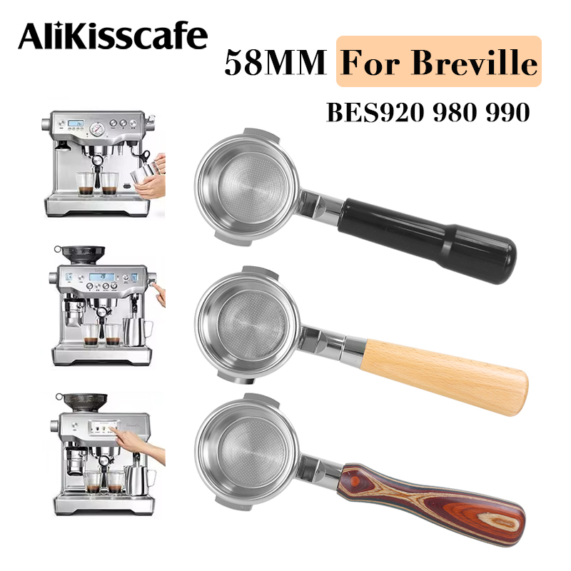 Quality Coffee Equipment - 58MM Bottomless Portafilter For Breville BES920