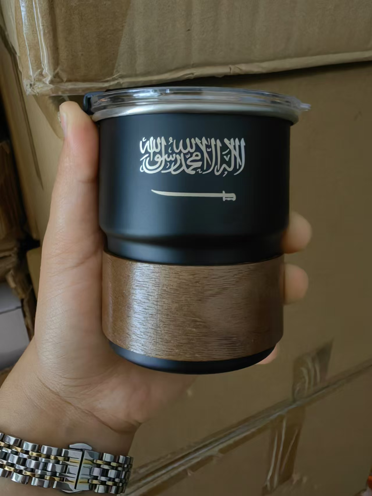 The Flag of Saudi Arabia Logo  - огляд і ціна Coffee Equipment Camping