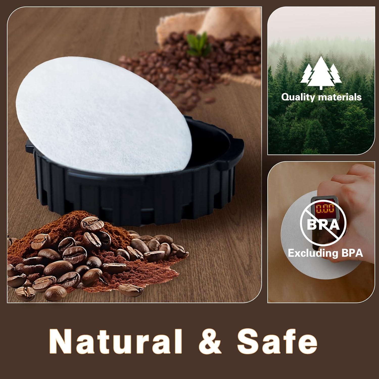 Round Coffee Filters, Compatib - огляд і ціна Quality Coffee Equipment
