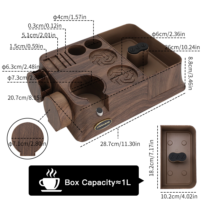 KISSHOME Espresso Tamper Stati - огляд і ціна Coffee Equipment Holder