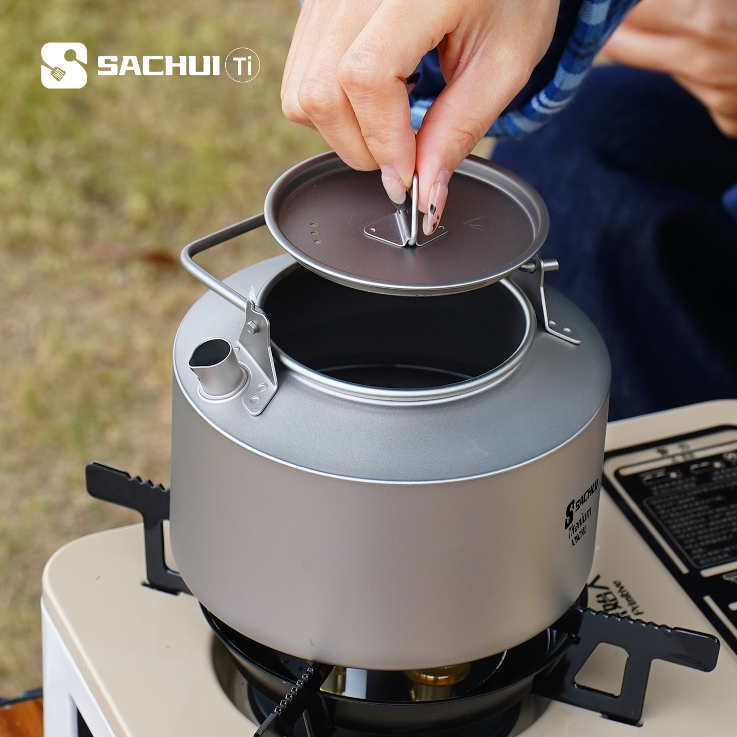 1000ML Pure Titanium Kettle Ou - огляд і ціна Coffee Equipment Camping