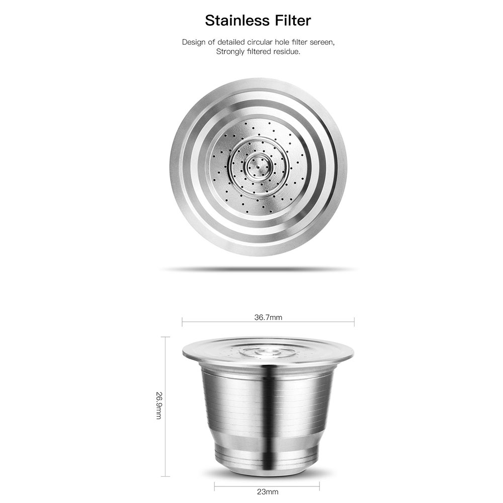 Nespresso Reusable Coffee Caps - огляд і ціна Quality Coffee Equipment