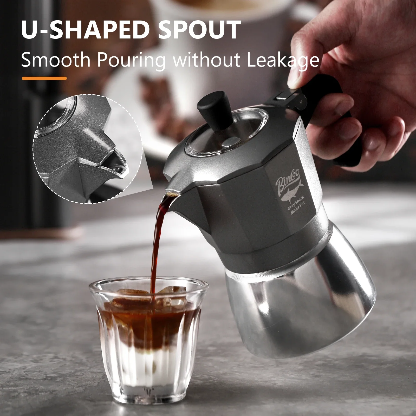 Bincoo 2 Cups Double Valve Mok - огляд і ціна Quality Coffee Equipment