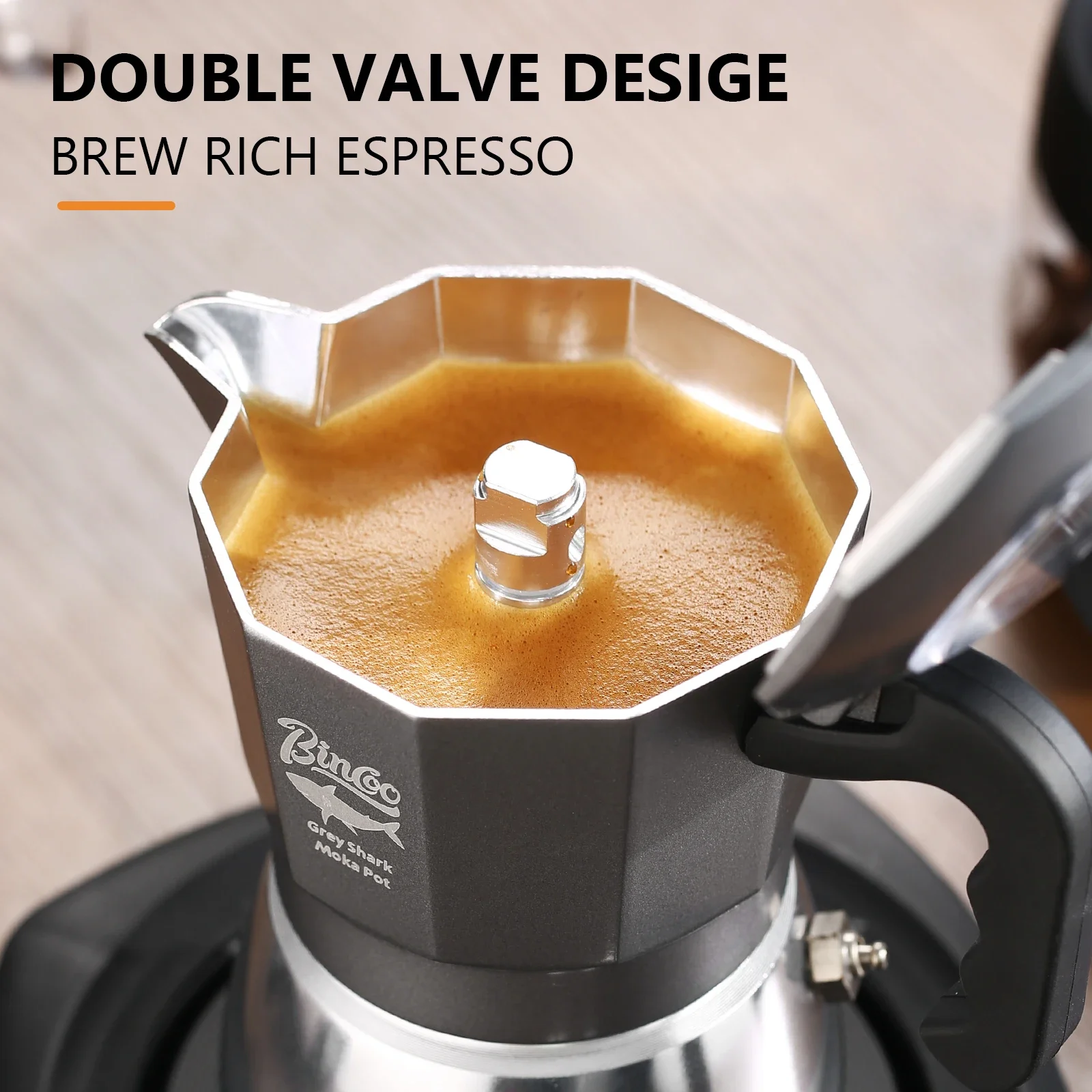 Bincoo 2 Cups Double Valve Mok - огляд і ціна Quality Coffee Equipment