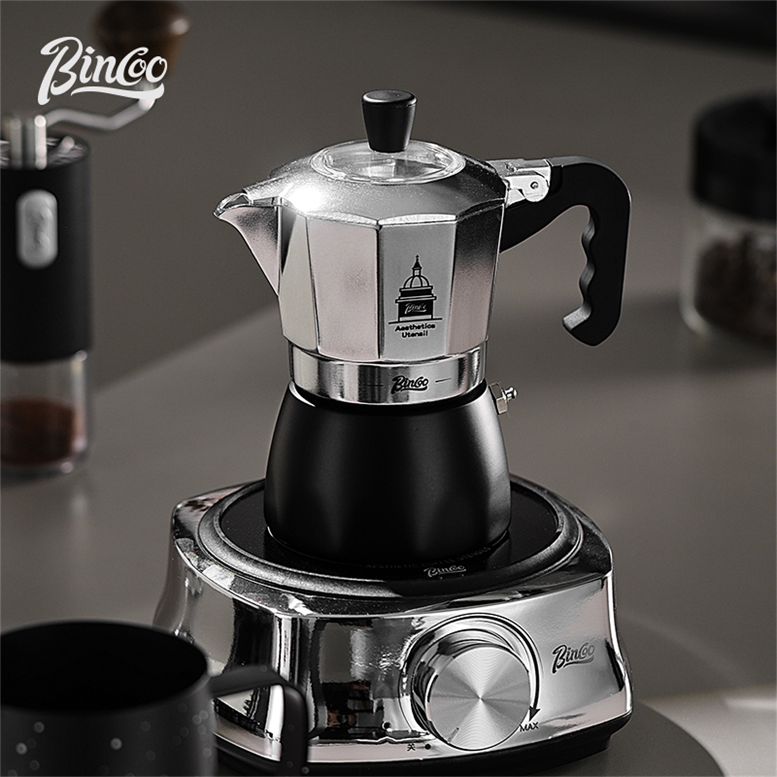 BINCOO Double Valve Moka Pot，E - огляд і ціна Quality Coffee Equipment