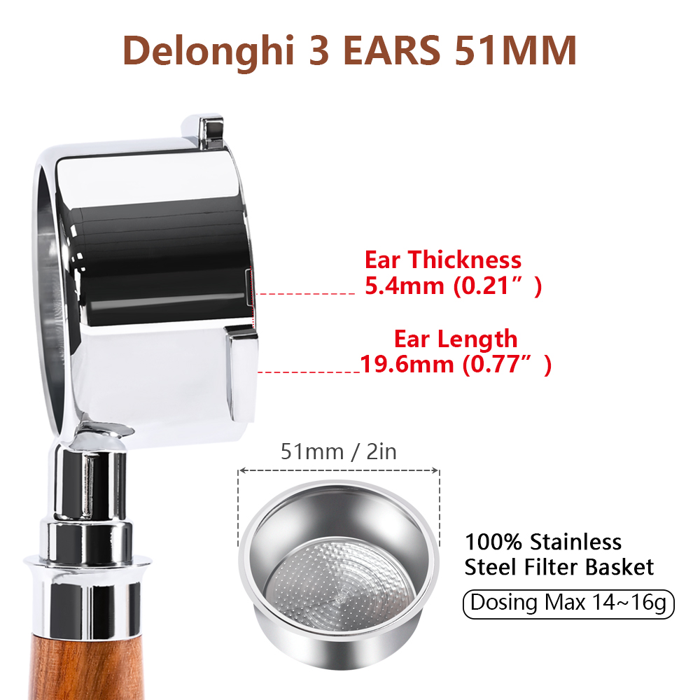 51mm Coffee Bottomless Portafi - огляд і ціна Coffee Equipment Machine