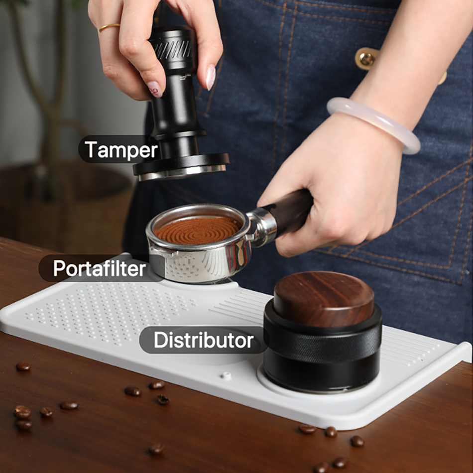 Coffee Tamper Mat Station Stan - огляд і ціна Coffee Equipment Holder