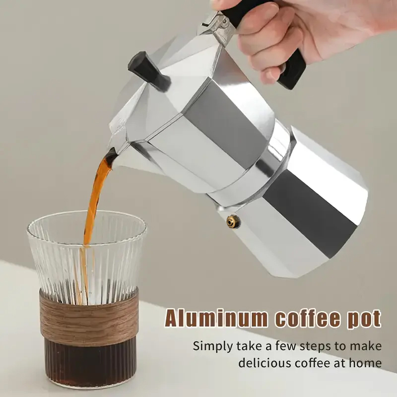 Classic Aluminum Moka Pot 50-3 - огляд і ціна Quality Coffee Equipment
