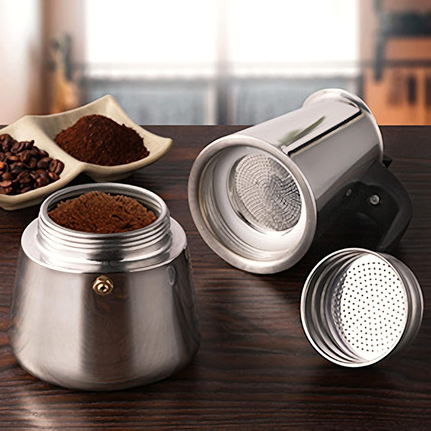 4/6/9 Cups Moka Pot Caffe Mach - огляд і ціна Quality Coffee Equipment