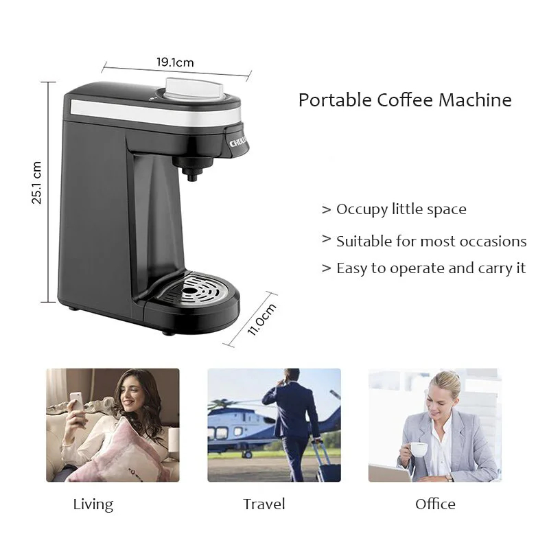 110V/220V K-Cup Capsule Coffee - огляд і ціна Coffee Equipment Machine