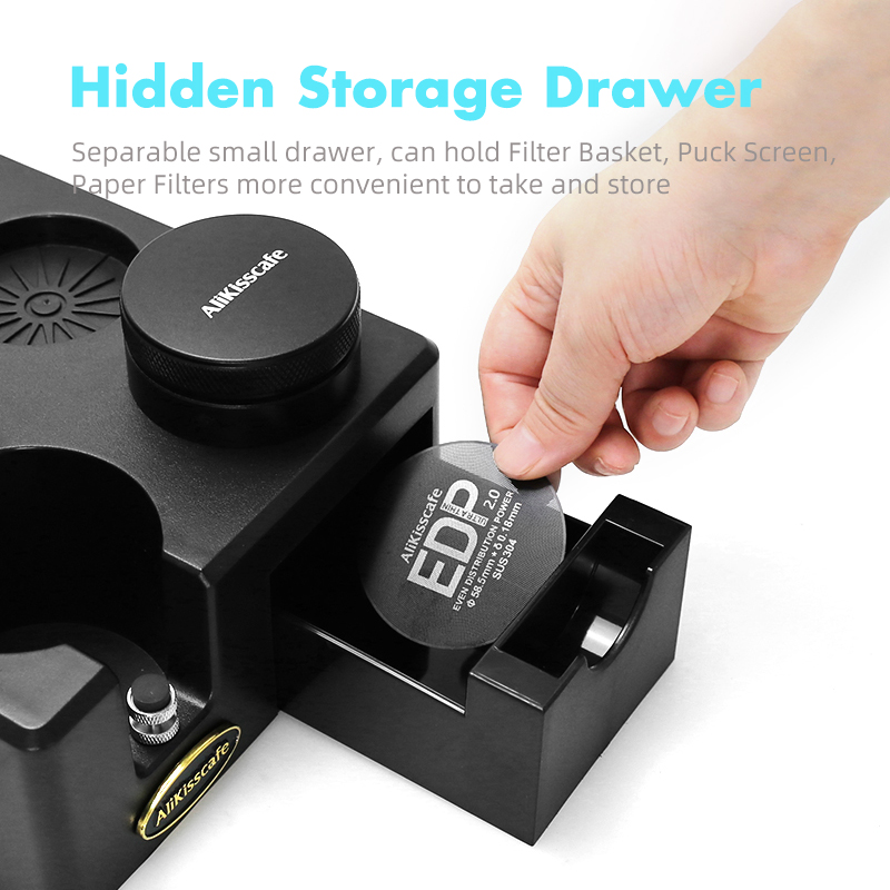 Alikisscafe Coffee Tamping Sta - огляд і ціна Coffee Equipment Holder