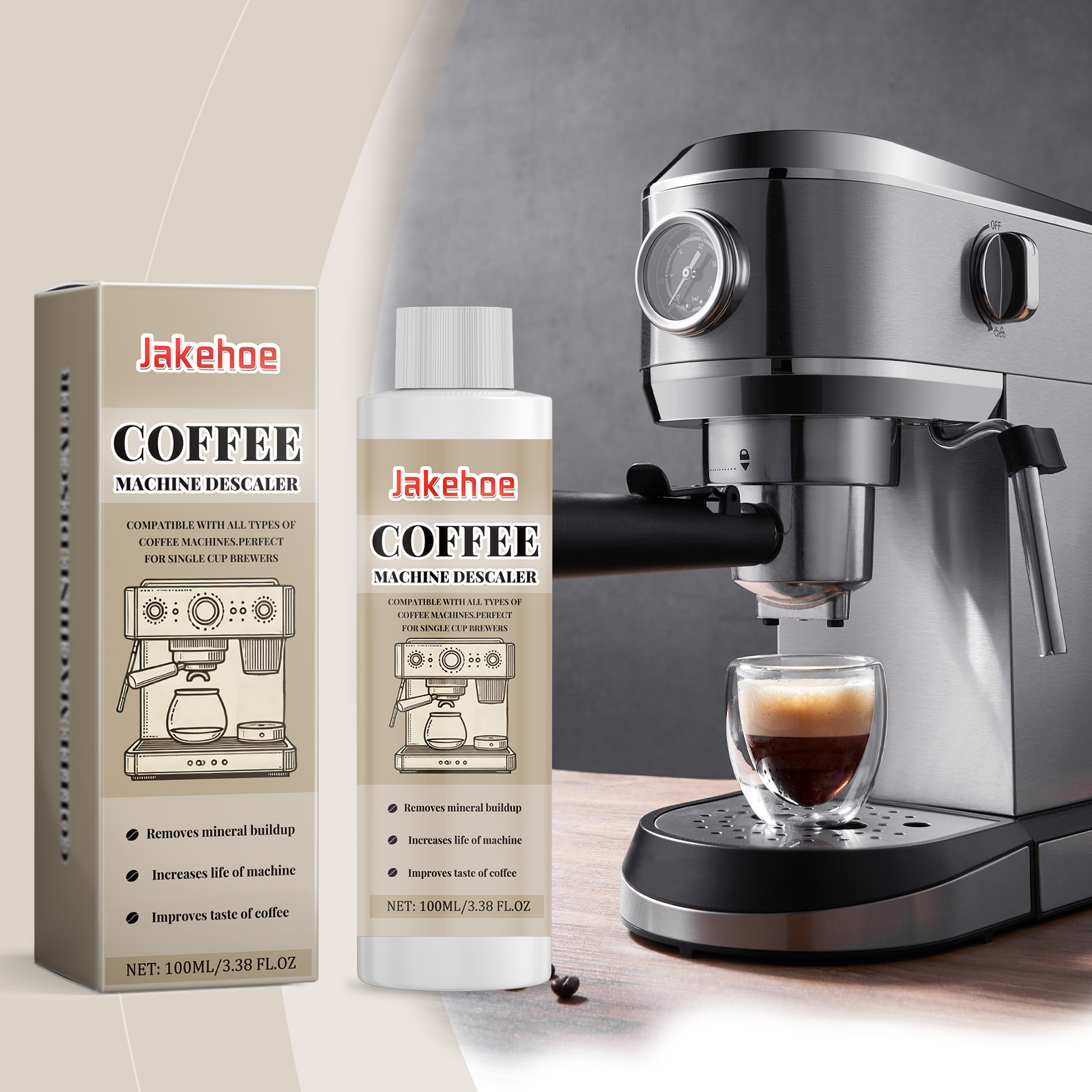 Jakehoe coffee machine cleaner - огляд і ціна Coffee Equipment Maintenance