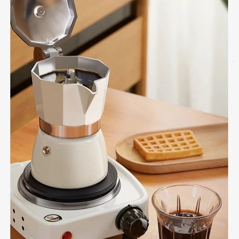 Round-bottomed Moka Pot Single - огляд і ціна Quality Coffee Equipment